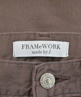 FRAMeWORK（フレームワーク）デニムパンツ 茶 サイズ:M レディース/2200617403036