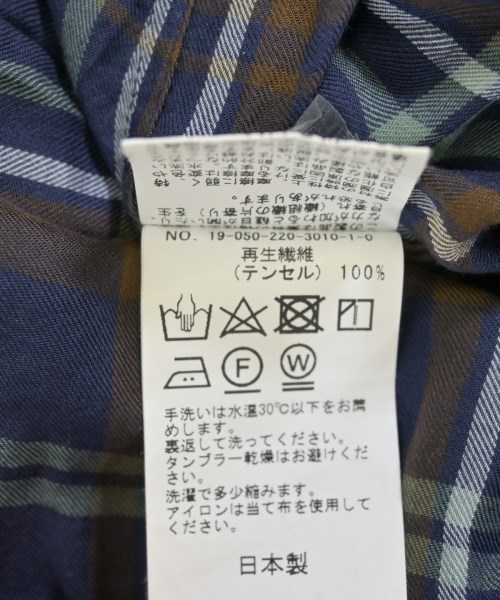 FRAMeWORK（フレームワーク）カジュアルシャツ 紺 サイズ:F レディース/2200613876223