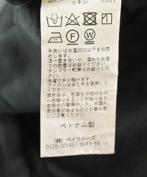 FRAMeWORK（フレームワーク）カジュアルシャツ 黒 サイズ:F レディース/2200613970112