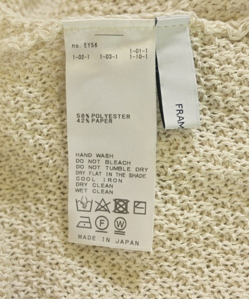 FRAMeWORK（フレームワーク）カーディガン ベージュ サイズ:F レディース/2200618446025