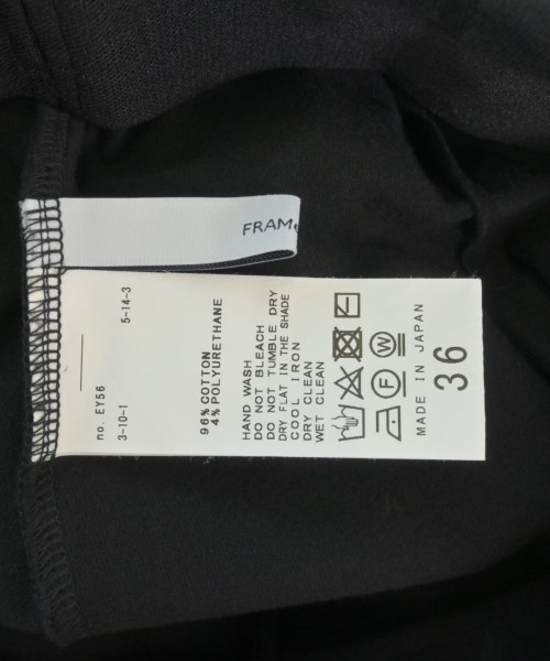 FRAMeWORK（フレームワーク）ロング・マキシ丈スカート 黒 サイズ:36(S位) レディース/2200613486026