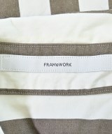FRAMeWORK（フレームワーク）カジュアルシャツ 白 サイズ:F レディース/2200614642063