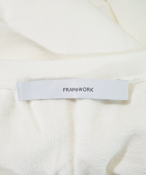 FRAMeWORK（フレームワーク）Tシャツ・カットソー 白 サイズ:F レディース/2200615196039