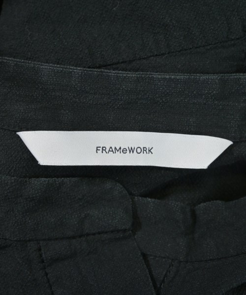 FRAMeWORK（フレームワーク）ブラウス 黒 サイズ:F レディース/2200615196046