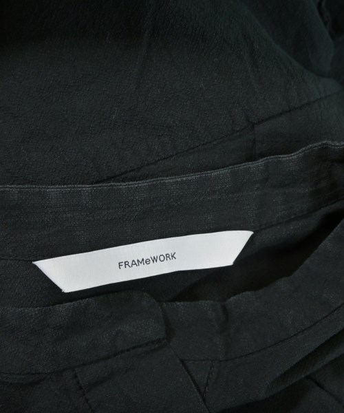 FRAMeWORK（フレームワーク）ブラウス 黒 サイズ:F レディース/2200615196046
