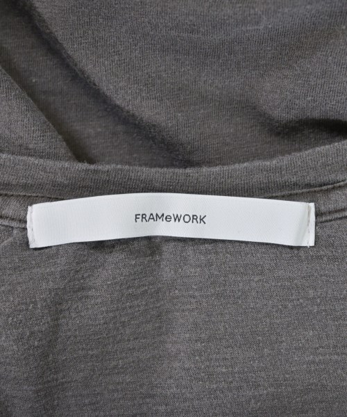 FRAMeWORK（フレームワーク）Tシャツ・カットソー グレー サイズ:-(M位) レディース/2200618734047