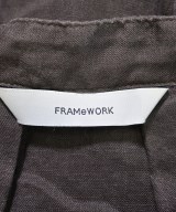 FRAMeWORK（フレームワーク）シャツワンピース 茶 サイズ:F レディース/2200618888030