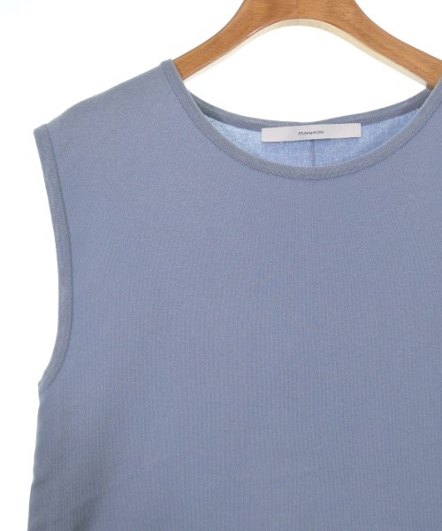 FRAMeWORK（フレームワーク）ベスト/ノースリーブ 青 サイズ:F レディース/2200609560099