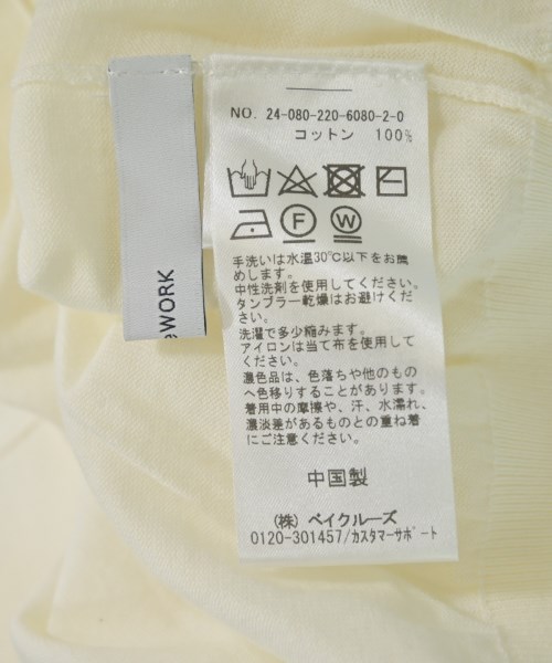 FRAMeWORK（フレームワーク）カーディガン 白 サイズ:F レディース/2200611874092