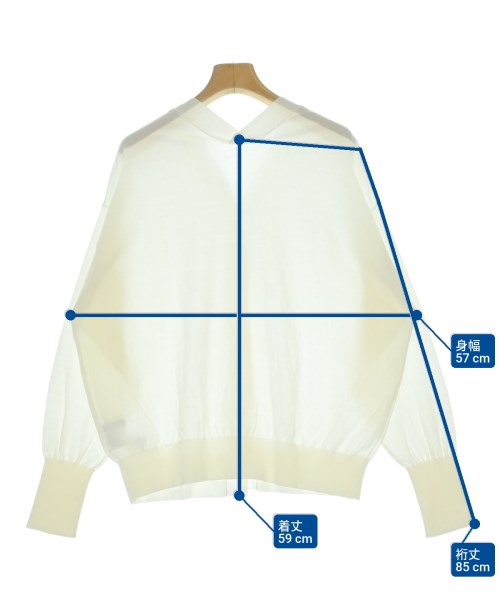 FRAMeWORK（フレームワーク）カーディガン 白 サイズ:F レディース/2200611874092