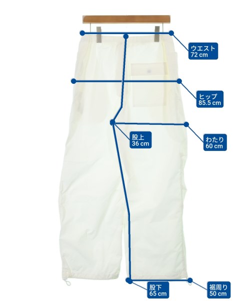 FRAMeWORK（フレームワーク）カーゴパンツ 白 サイズ:36(S位) レディース/2200619230036