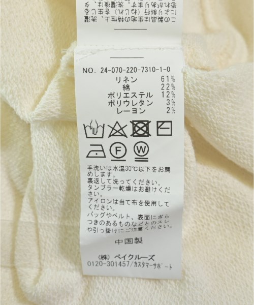 FRAMeWORK（フレームワーク）Tシャツ・カットソー 白 サイズ:F レディース/2200613991216