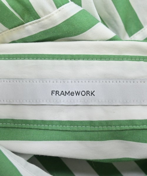 FRAMeWORK（フレームワーク）カジュアルシャツ 白 サイズ:F レディース/2200616194034