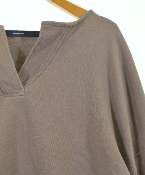 FRAMeWORK（フレームワーク）Tシャツ・カットソー グレー サイズ:F レディース/2200618065035