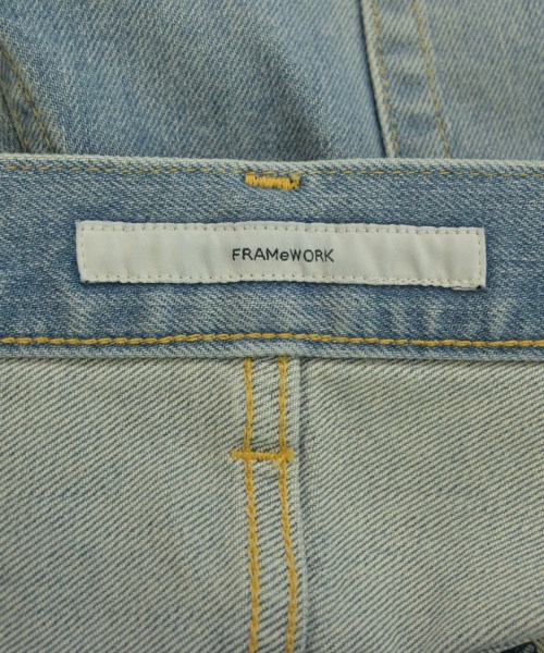 FRAMeWORK（フレームワーク）デニムパンツ 青 サイズ:40(M位) レディース/2200620430036