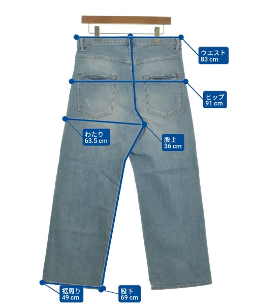 FRAMeWORK（フレームワーク）デニムパンツ 青 サイズ:40(M位) レディース/2200620430036
