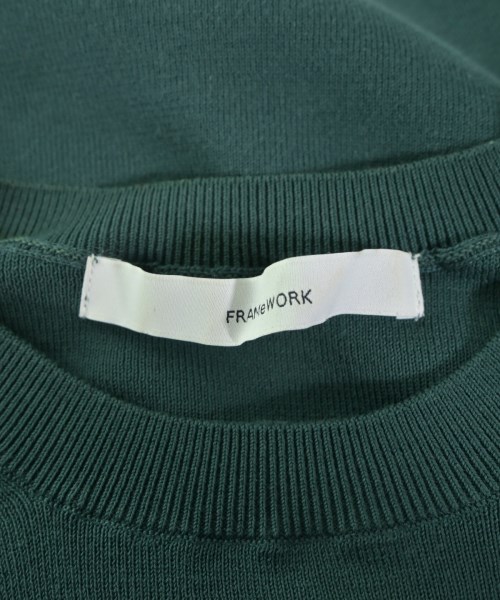 FRAMeWORK（フレームワーク）ニット・セーター 緑 サイズ:F レディース/2200610395062