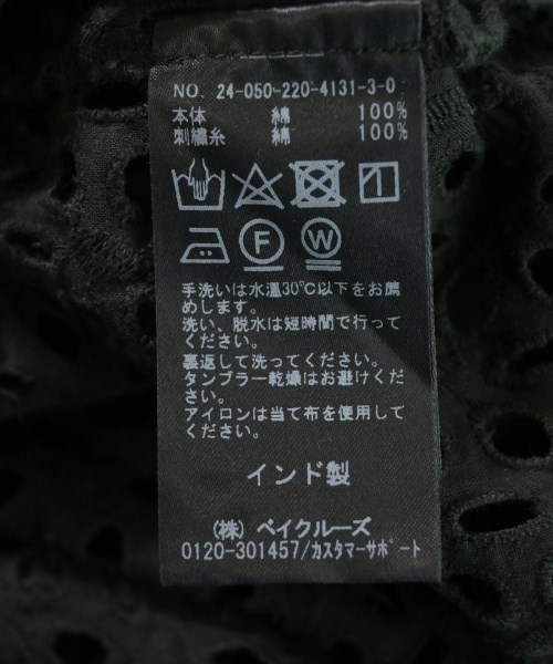 FRAMeWORK（フレームワーク）カジュアルシャツ 黒 サイズ:F レディース/2200619959074