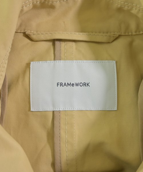 FRAMeWORK（フレームワーク）トレンチコート ベージュ サイズ:38(M位) レディース/2200607915013