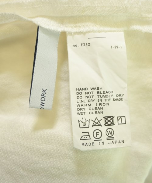 FRAMeWORK（フレームワーク）ブラウス 白 サイズ:-(XL位) レディース/2200669553062