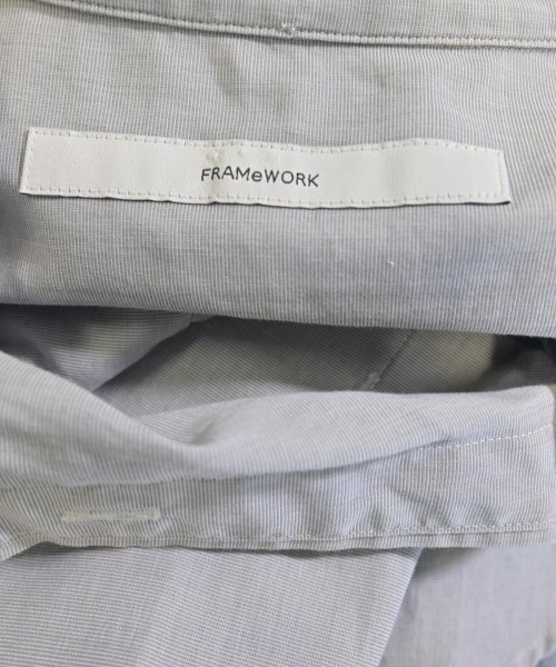 FRAMeWORK（フレームワーク）カジュアルシャツ グレー サイズ:F レディース/2200670176106