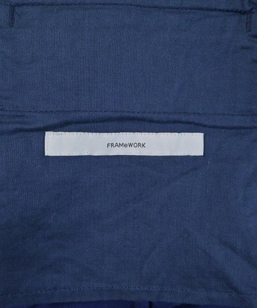 FRAMeWORK（フレームワーク）スラックス 青 サイズ:40(M位) レディース/2200665395208