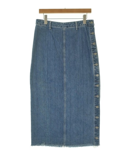 FRAMeWORK(フレームワーク)ロング・マキシ丈スカート 青 サイズ:40(M位)/2200665395376