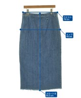 FRAMeWORK（フレームワーク）ロング・マキシ丈スカート 青 サイズ:40(M位) レディース/2200665395376