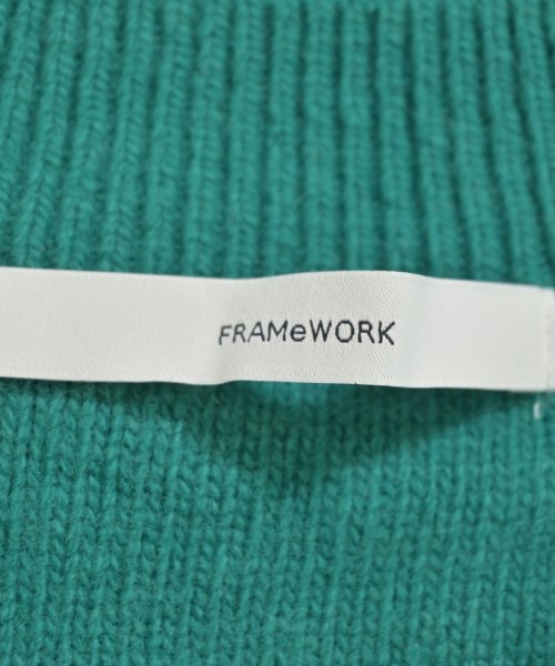 FRAMeWORK（フレームワーク）ニット・セーター 緑 サイズ:F レディース/2200665395512