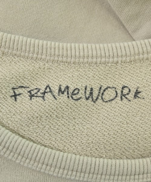 FRAMeWORK（フレームワーク）スウェット ベージュ サイズ:-(M位) レディース/2200665395673