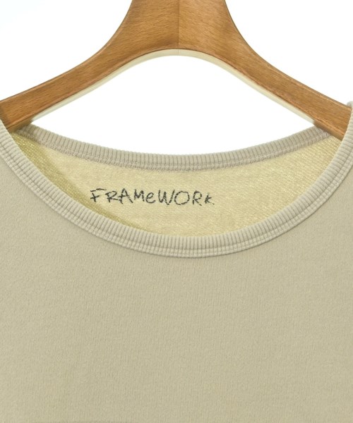 FRAMeWORK（フレームワーク）スウェット ベージュ サイズ:-(M位) レディース/2200665395673