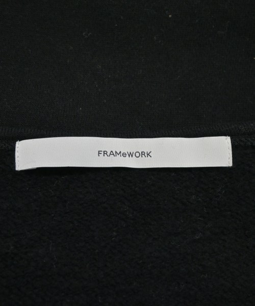 FRAMeWORK（フレームワーク）スウェット 黒 サイズ:F レディース/2200665395680