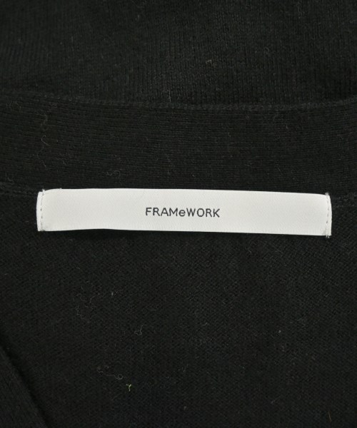 FRAMeWORK（フレームワーク）カーディガン 黒 サイズ:F レディース/2200670080083