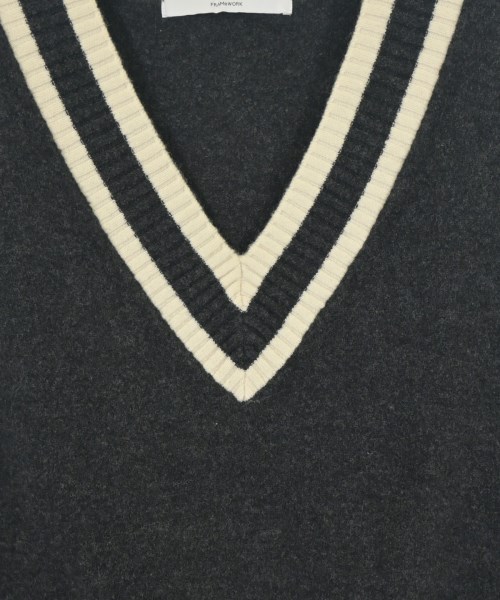 FRAMeWORK（フレームワーク）ベスト グレー サイズ:F レディース/2200670080106