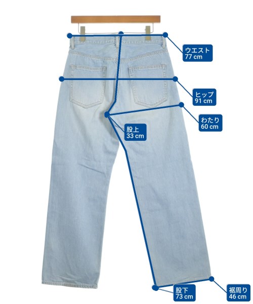 FRAMeWORK（フレームワーク）デニムパンツ 青 サイズ:38(M位) レディース/2200670080120