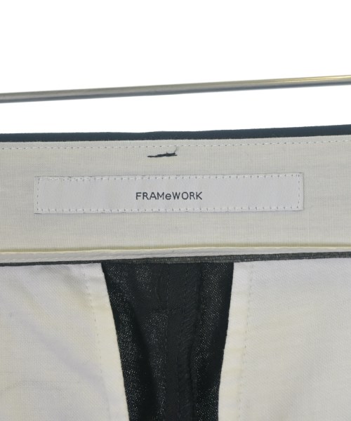 FRAMeWORK（フレームワーク）スラックス 黒 サイズ:36(S位) レディース/2200670378067