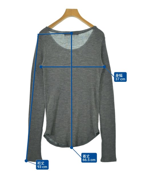 FRAMeWORK（フレームワーク）ニット・セーター グレー サイズ:F レディース/2200670564095