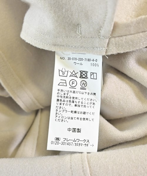 FRAMeWORK（フレームワーク）ブラウス ベージュ サイズ:F レディース/2200670564187