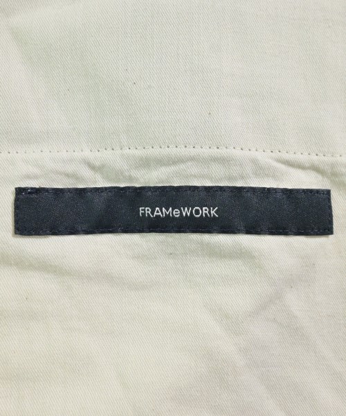 FRAMeWORK（フレームワーク）スラックス ベージュ サイズ:40(M位) レディース/2200668540049