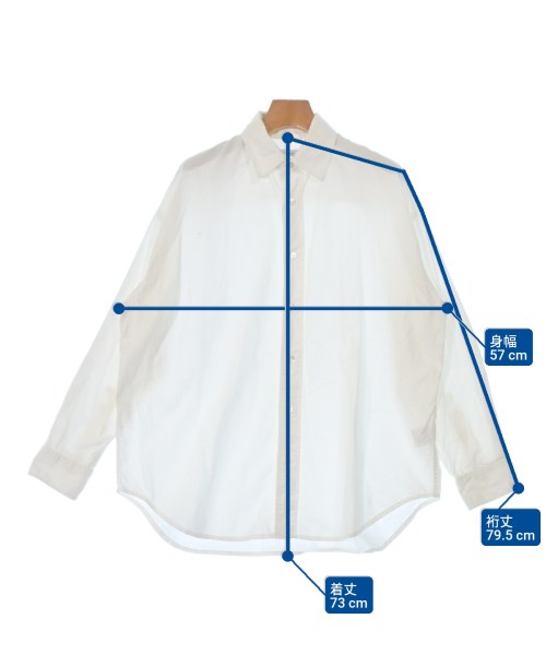 FRAMeWORK（フレームワーク）カジュアルシャツ 白 サイズ:F レディース/2200668598071