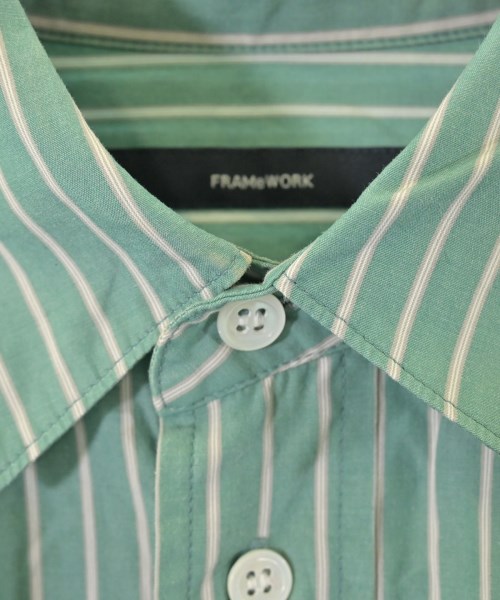 FRAMeWORK（フレームワーク）カジュアルシャツ 緑 サイズ:F レディース/2200668598088