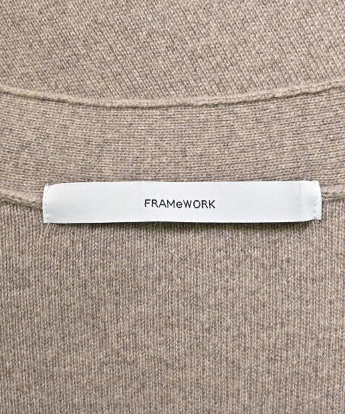 FRAMeWORK（フレームワーク）カーディガン ベージュ サイズ:F レディース/2200673992314
