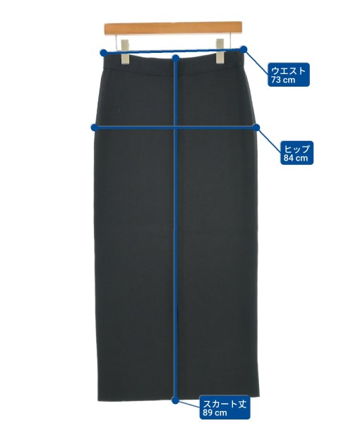 FRAMeWORK（フレームワーク）ロング・マキシ丈スカート 黒 サイズ:40(M位) レディース/2200670600069
