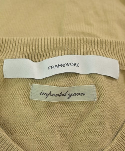 FRAMeWORK（フレームワーク）カーディガン ベージュ サイズ:F レディース/2200670660179