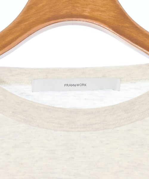 FRAMeWORK（フレームワーク）Tシャツ・カットソー グレー サイズ:F レディース/2200672262043