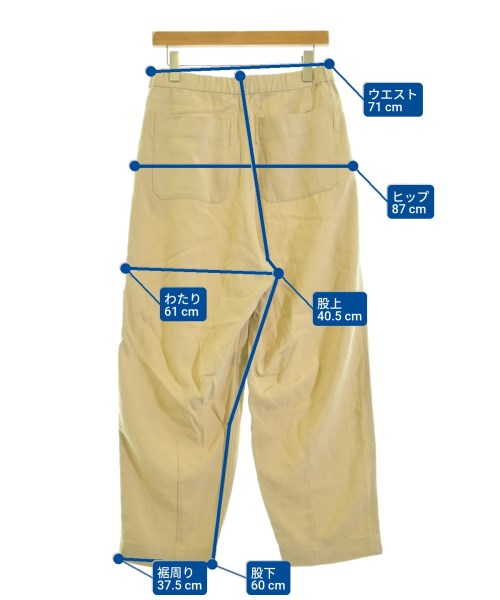 FRAMeWORK（フレームワーク）スラックス ベージュ サイズ:38(M位) メンズ/2200674202573