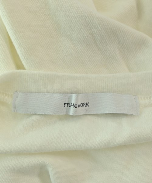 FRAMeWORK（フレームワーク）Tシャツ・カットソー 白 サイズ:-(M位) レディース/2200669929102