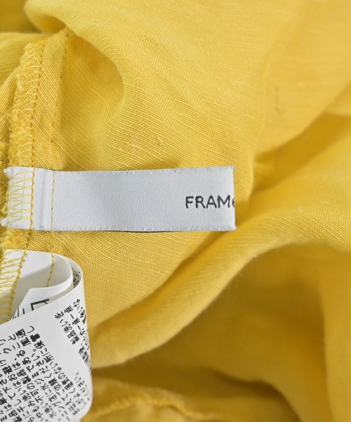 FRAMeWORK（フレームワーク）カジュアルシャツ 黄 サイズ:F レディース/2200670634057
