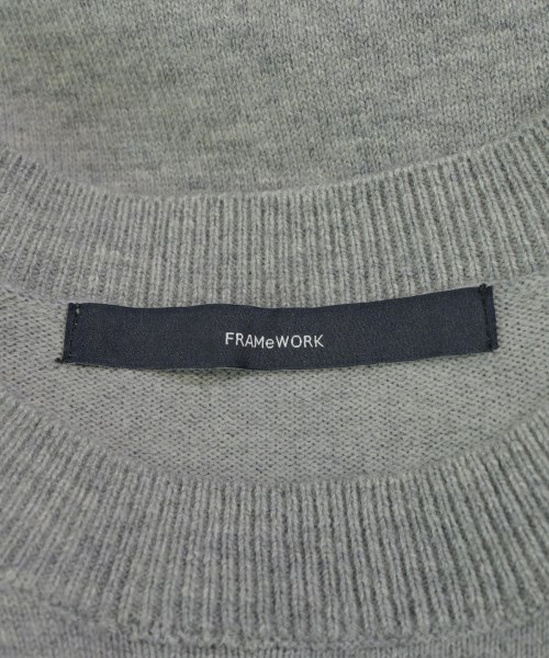 FRAMeWORK（フレームワーク）ニット・セーター グレー サイズ:F レディース/2200669470031