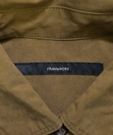FRAMeWORK（フレームワーク）カジュアルシャツ 茶 サイズ:F レディース/2200671691233